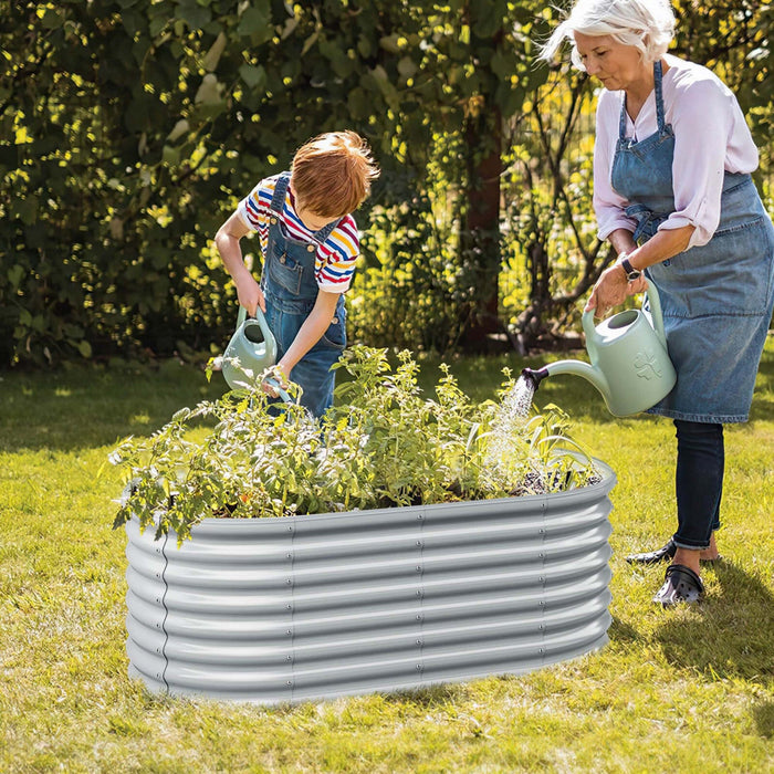 Costway Raised Garden Bed Kit Planter Raised Garden Boxes Outdoor 65" X 32" X 24"