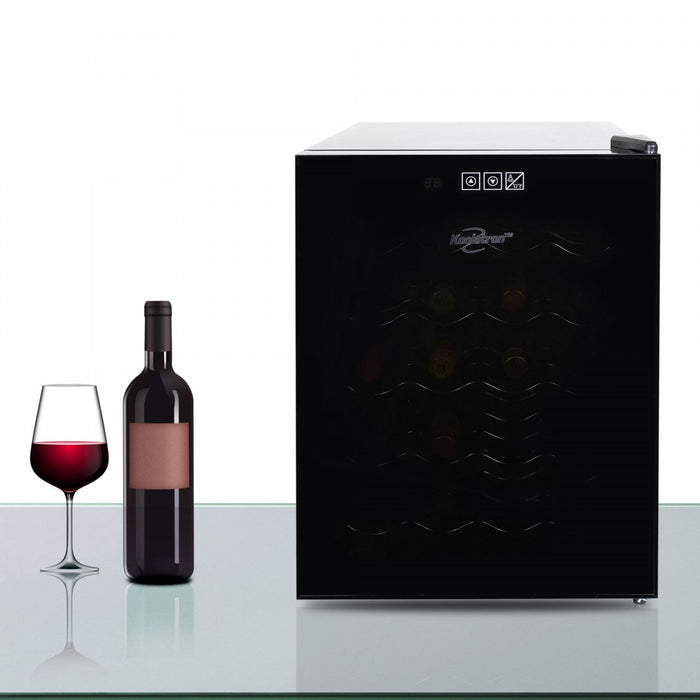 Koolatron 20 Bottle Wine Cellar with Mirrored Glass Door