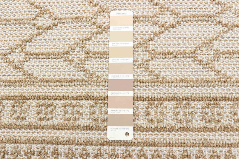 Thandazile Taupe Area Rug - 2'6\" x 12'0\"