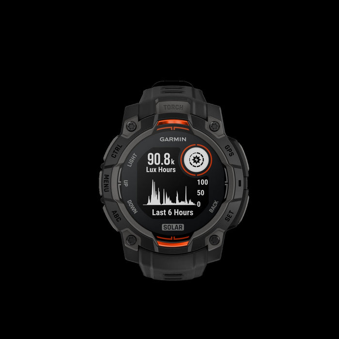 Garmin Instinct 3 Gps Smartwatch 45 Mm - Rugged Military Spec 810, Solar, Compass, Barometric Altime
