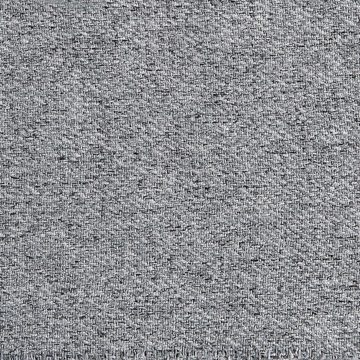 Bailey Mid-Century Modern Upholstered Accent Ottoman in Gray 