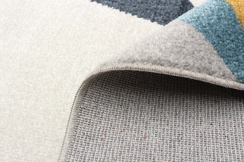 Gemma Multi-Colour Machine Washable Area Rug - 2'6\" x 8'0\"
