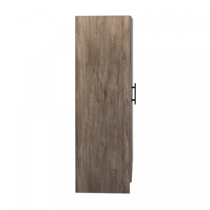 Elite 32\" Wardrobe Cabinet - Drifted Grey