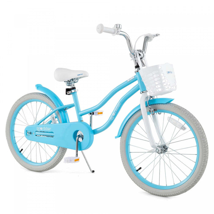 Prorider 20" Kids Bike With Height Adjustable Handlebar & Seat Hand Brake & Coaster Brake Blue
