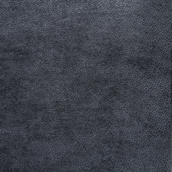 Concord Modern Glam Chenille Accent Bench in Black 
