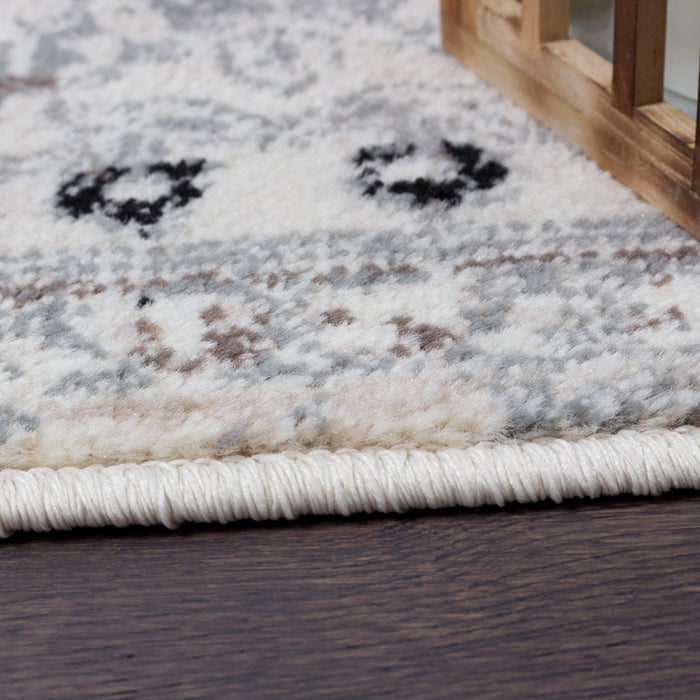 Far Grey 4x6 Area Rug