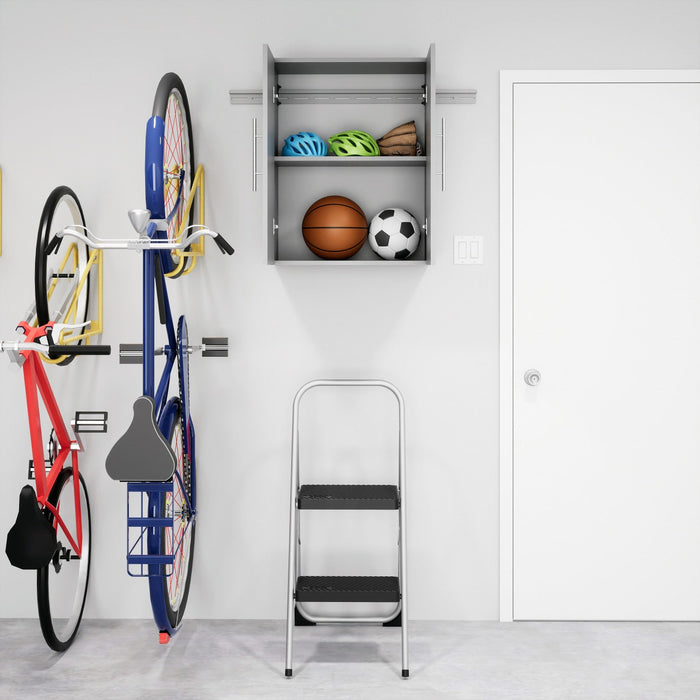 Hangups 24\" Upper Storage Cabinet Light Grey