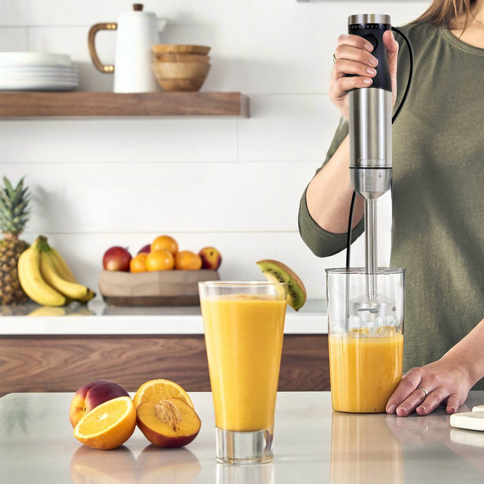 Kenmore Imersion Blender with Chopper, Whisk & Beaker - KKIBC5SS