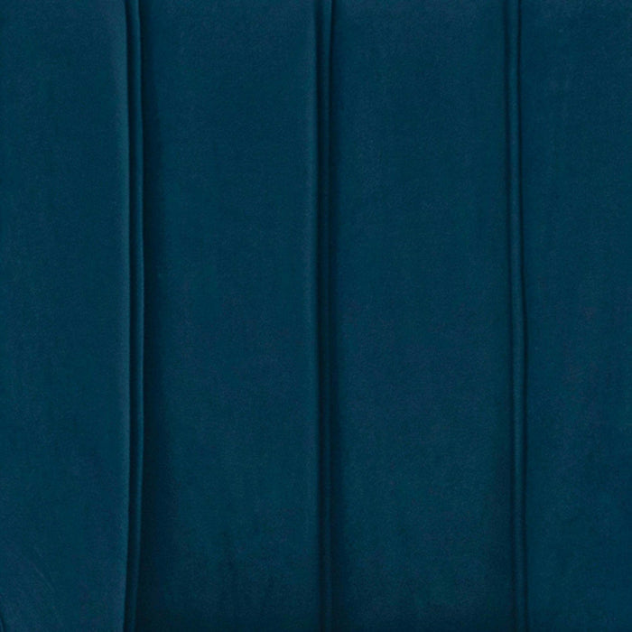 Eda Modern Wood Armchair in Midnight Blue Dining Chair 