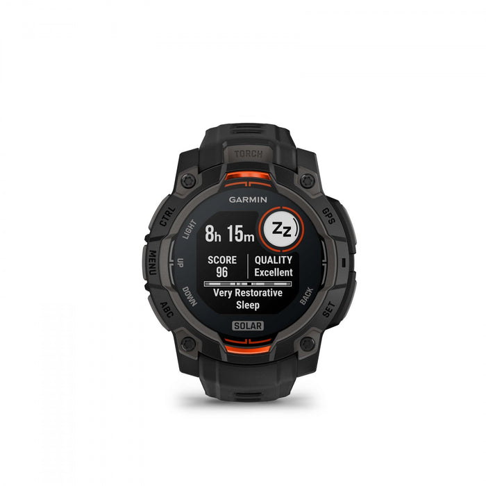Garmin Instinct 3 Gps Smartwatch 45 Mm - Rugged Military Spec 810, Solar, Compass, Barometric Altime