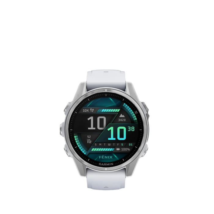 Garmin Fēnix 8 Amoled Smartwatch 43mm - Gps, Compass, Gyroscope And Barometric Altimeter Silver 