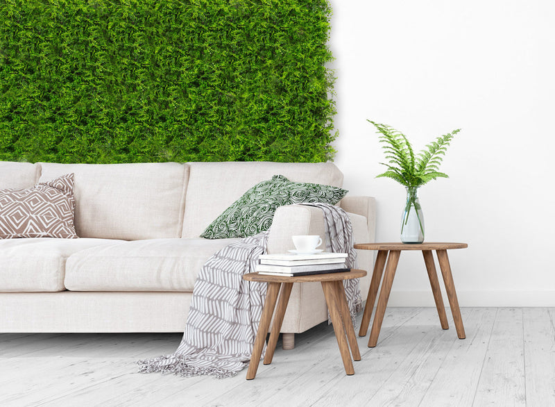Artificial Mix Fern 20\"x 20\" Foliage Panel 4 Pieces 
