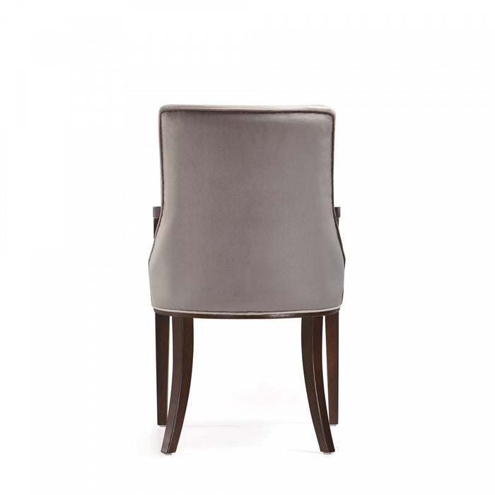 Shubert Modern 6-Piece Dining Chair Set in Light Gray 