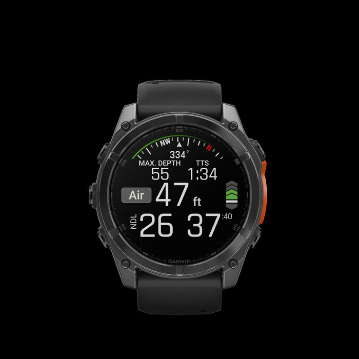 Garmin Fēnix 8 Amoled Smartwatch 51mm - Gps, Compass, Gyroscope And Barometric Altimeter Slate Grey 
