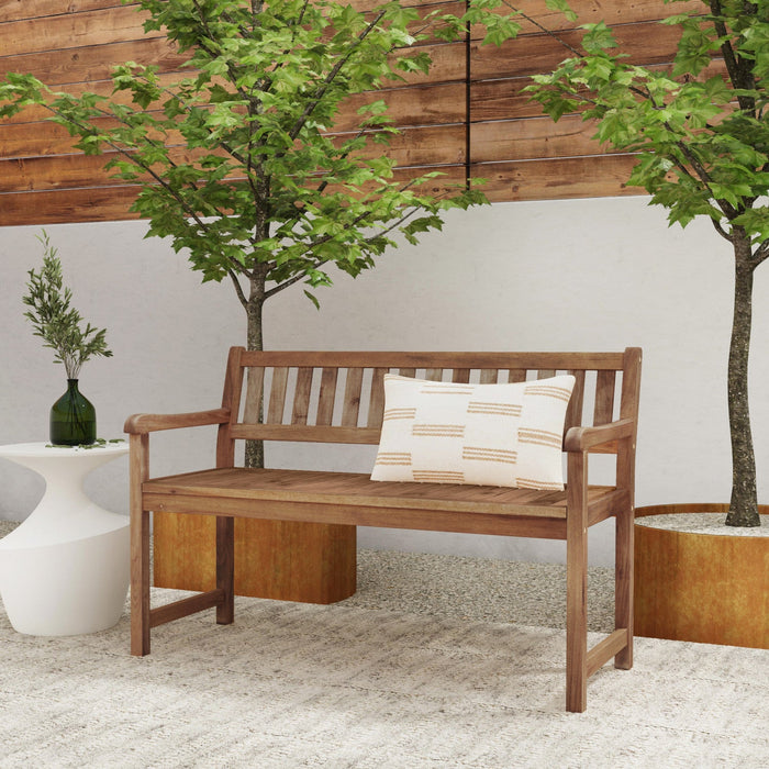 Catalan Bench Patio Seat - Teak