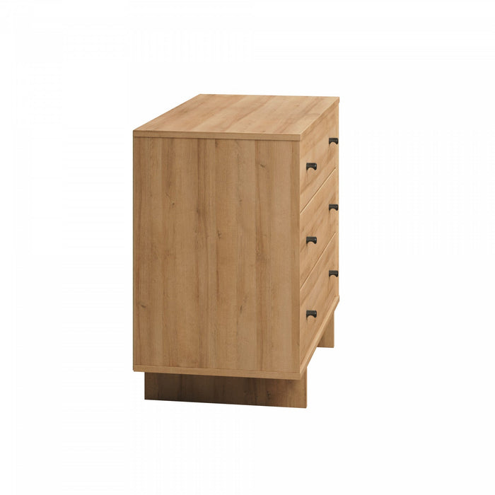 Finnley 3-drawer Nightstand - Natural Oak 