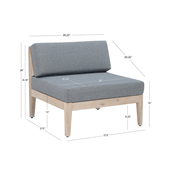 Summerlyn Fabric Indoor/Outdoor Patio Chair - Natural