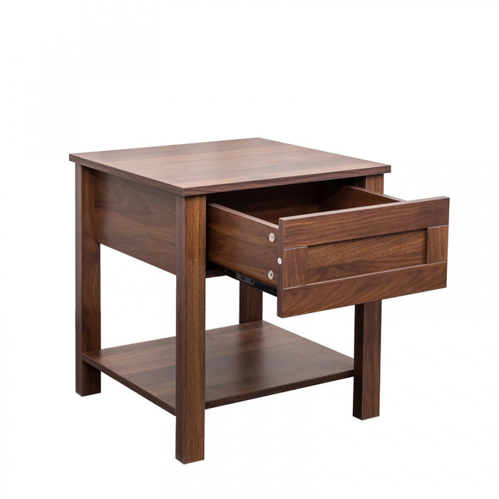 Strauss Lift-top Coffee & End Table Brown, Set Of 2 Occasional Table Package 