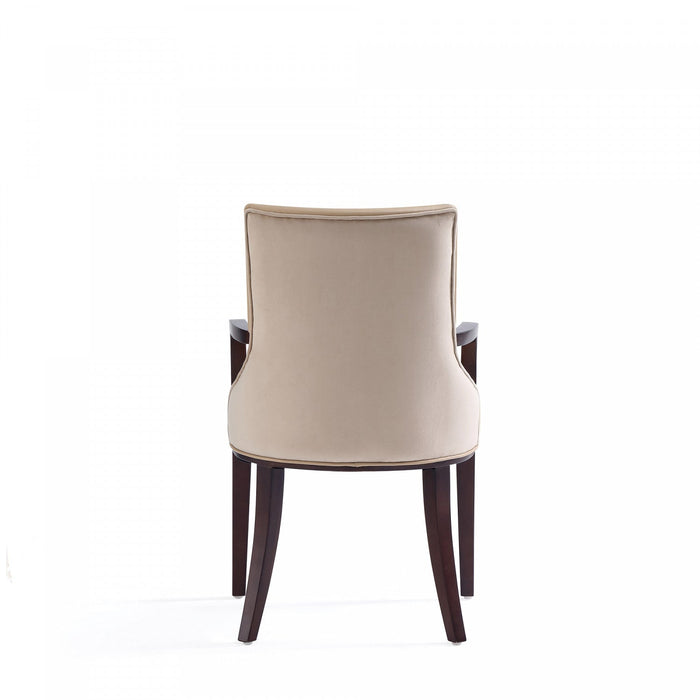 Shubert Modern 8-Piece Dining Chair Set in Tan 