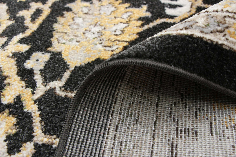 Legacy Black Machine Washable Area Rug - 6'0\" x 9'0\"