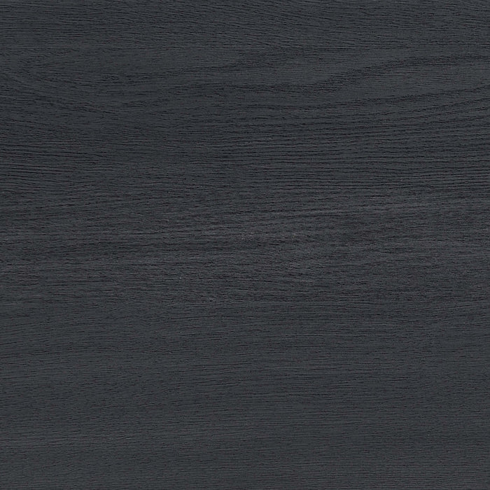 Jodie Mid-Century Modern 31\" Fluted Accent Cabinet in Charcoal Gray 