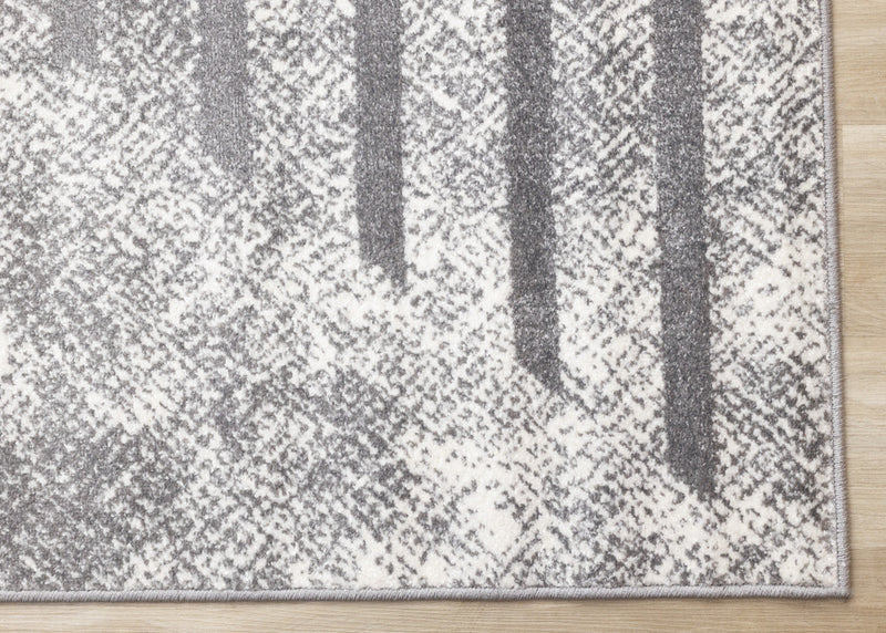 Covington Distressed Geometric Lines Indoor Area Rug - 5'3\" x 7'7\"