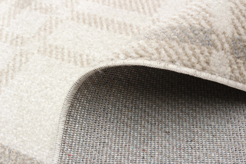 Roma Ivory Machine Washable Area Rug - 2'6\" x 8'0\"
