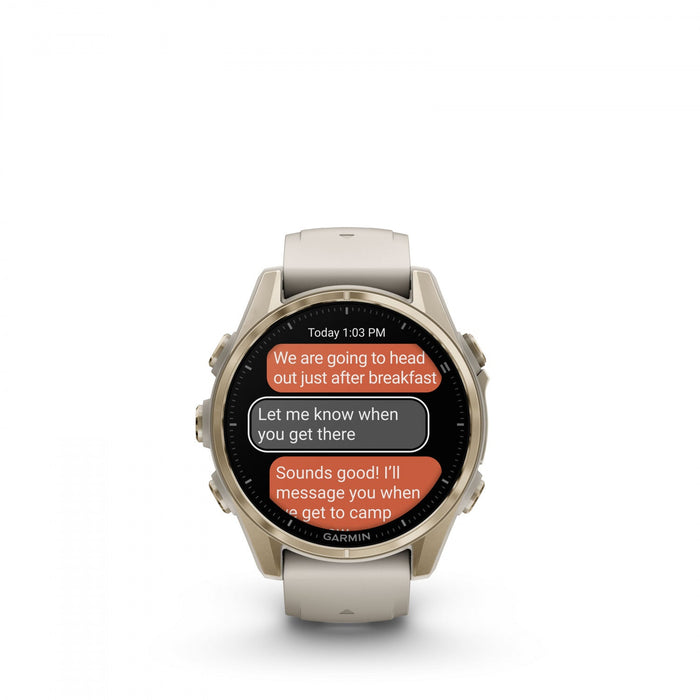 Garmin Fēnix 8 Amoled Sapphire Smartwatch 43mm - Gps, Compass, Gyroscope And Barometric Altimeter 