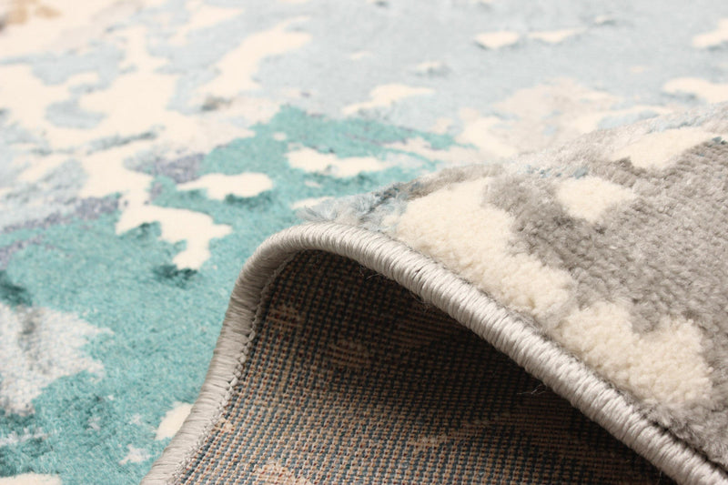Aura Teal Area Rug - 8'0\" x 10'0\"