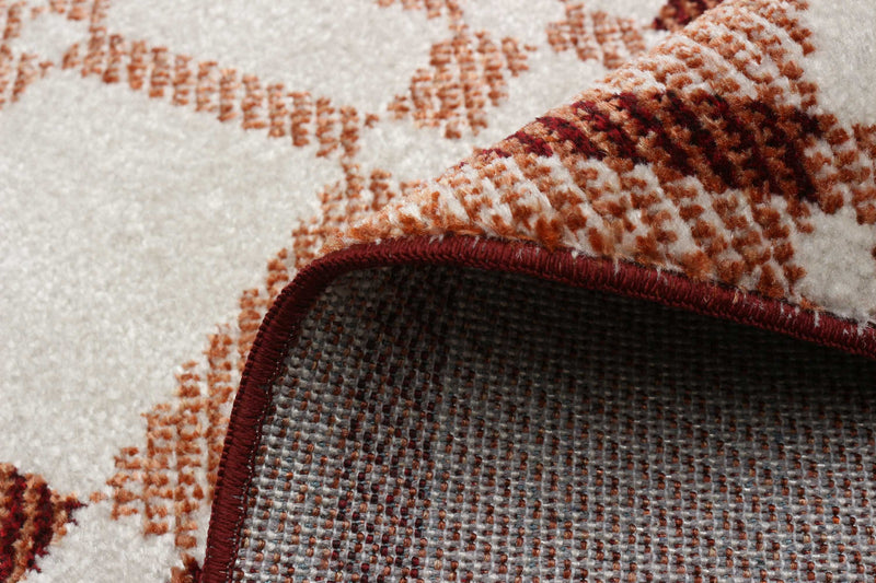 Roma Copper Machine Washable Area Rug - 2'6\" x 8'0\"