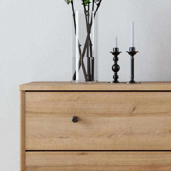 Prepac Finnley 3-Drawer Nightstand - Natural Oak