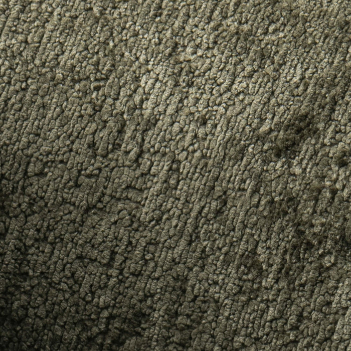 Tribeca Mid-Century Modern Chenille Lounge Chair in Olive Green - Set of 2 