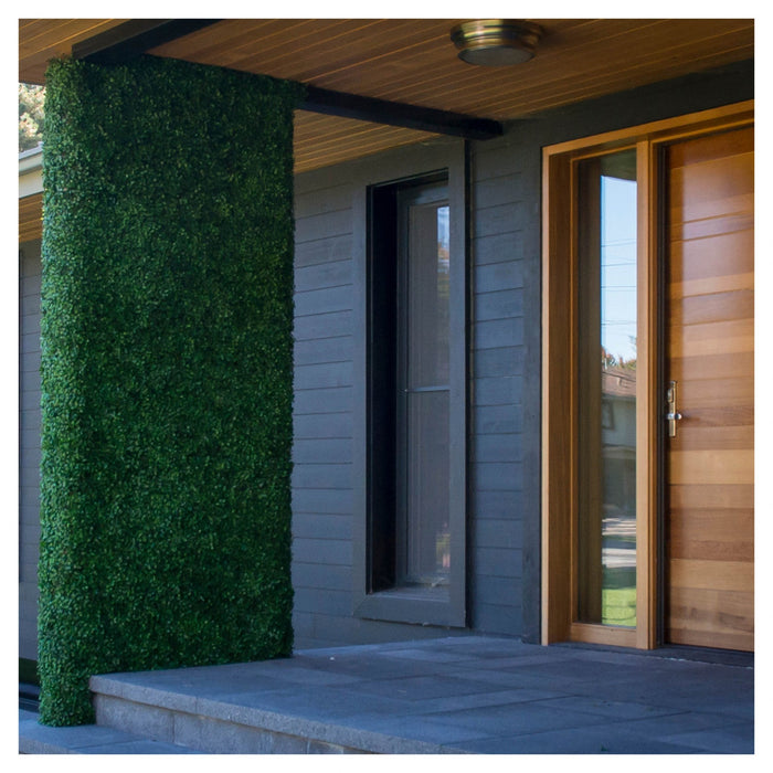 Artificial Boxwood 20\"x 20\" Foliage Panel 4 Pieces 