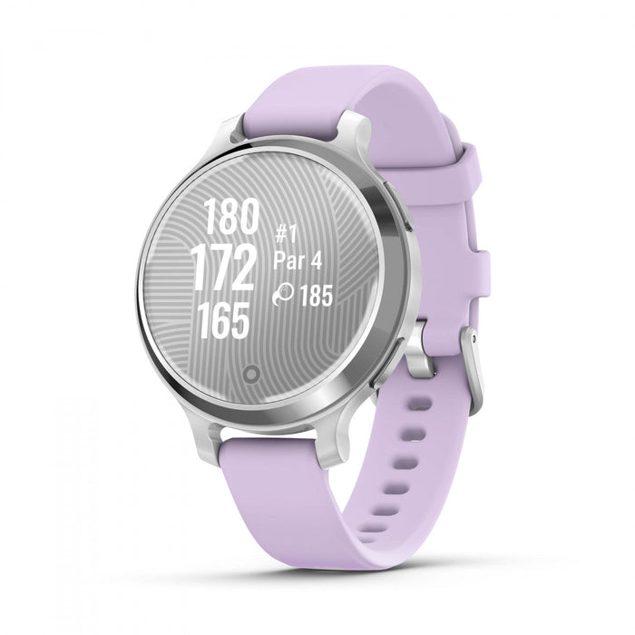 Garmin Lily 2 Active Gps Smartwatch - Heart Rate, Sleep And Stress Monitoring, 9 Day Battery Silver 
