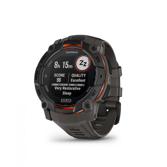 Garmin Instinct 3 Gps Smartwatch 50 Mm - Rugged Military Spec 810, Solar, Compass, Barometric Altime