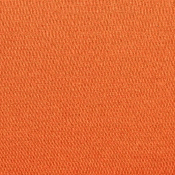 Manhattan Comfort Caisson Polished Chrome Faux Leather Swivel Accent Chair - Orange