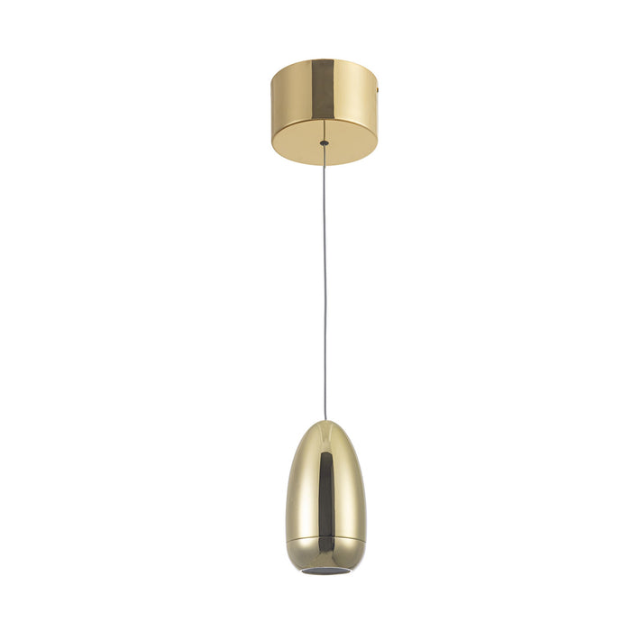 Royal Pearl Gold Integrated LED Pendant