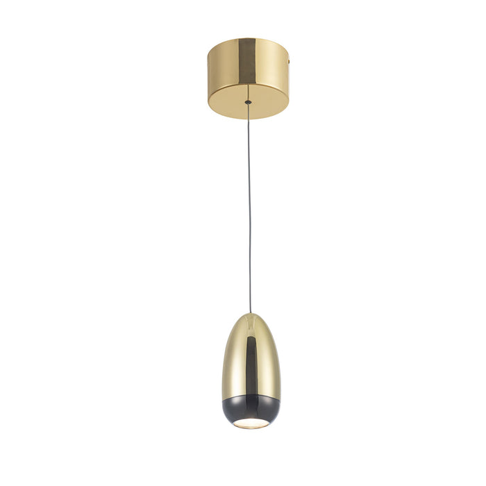 Royal Pearl Gold Integrated LED Pendant