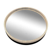Reflections Collection LED Mirror - Matte Black