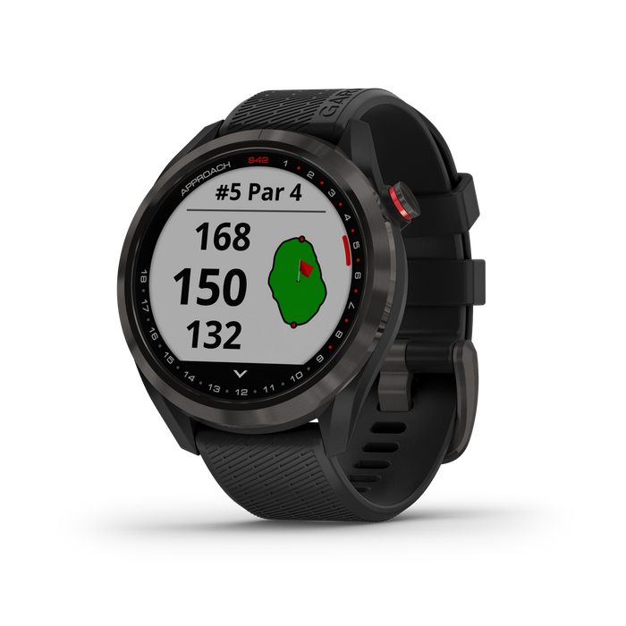 Garmin Approach® S42 Gps Golf Smartwatch - Fitness Tracker W/ Multi-gnss Support - Gunmetal