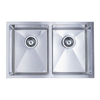 Bristol Sinks Undermount Stainless Steel Double Kitchen Sink - B1911