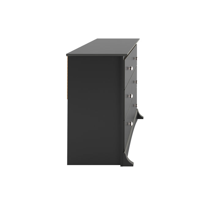 Jade Kids 6-Drawer Dresser - Black