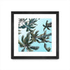 \"Palm 03\" Matted and Framed Black 30x30 Wall Art