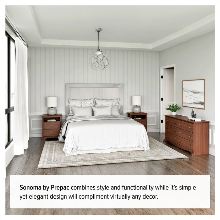 Monterey 6-Drawer Dresser - Cherry