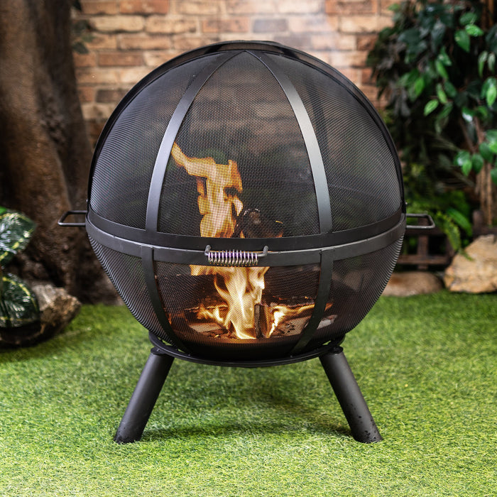 Deko Living Wood Burner Sphere Fire Pit