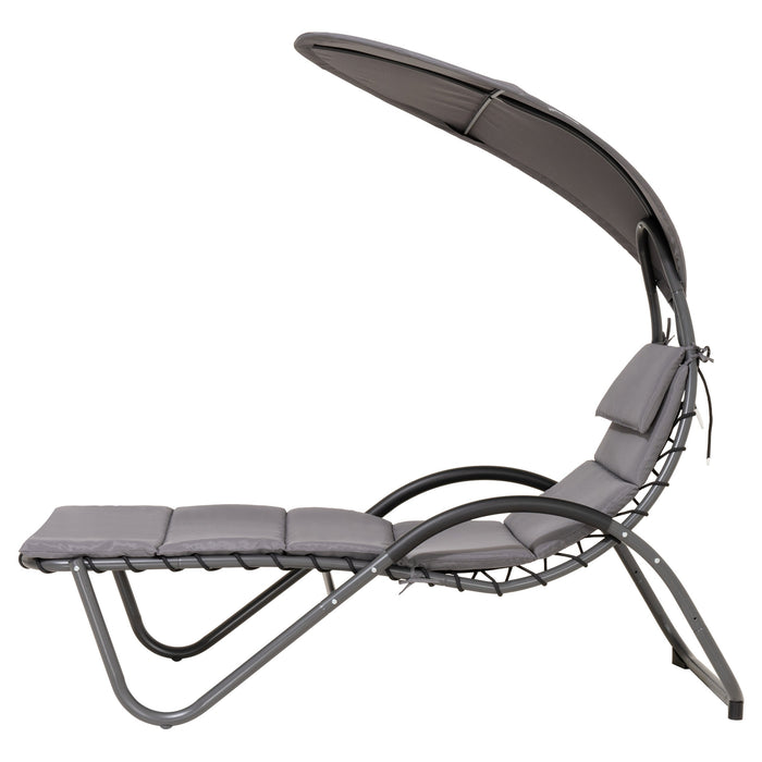 Deko Living Outdoor Lounge Chair & Canopy