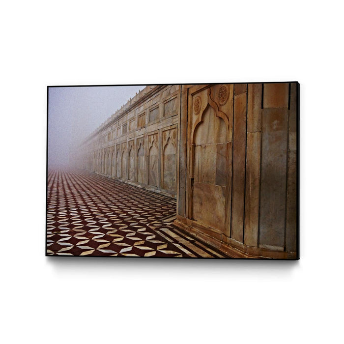 \"Shapes Iii\" Canvas Framed Black 36x24 Wall Art