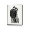 \"Peter & Rebecca\" Canvas Framed Black 18x24 Wall Art