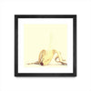 \"Banada Honey Puff\" Matted and Framed Black 36x36 Wall Art