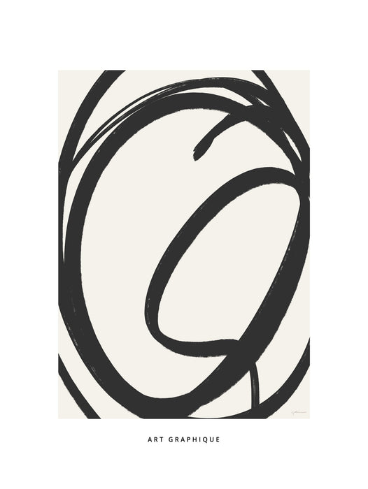 \"Circle I\" Giant Art 72x54 Wall Art